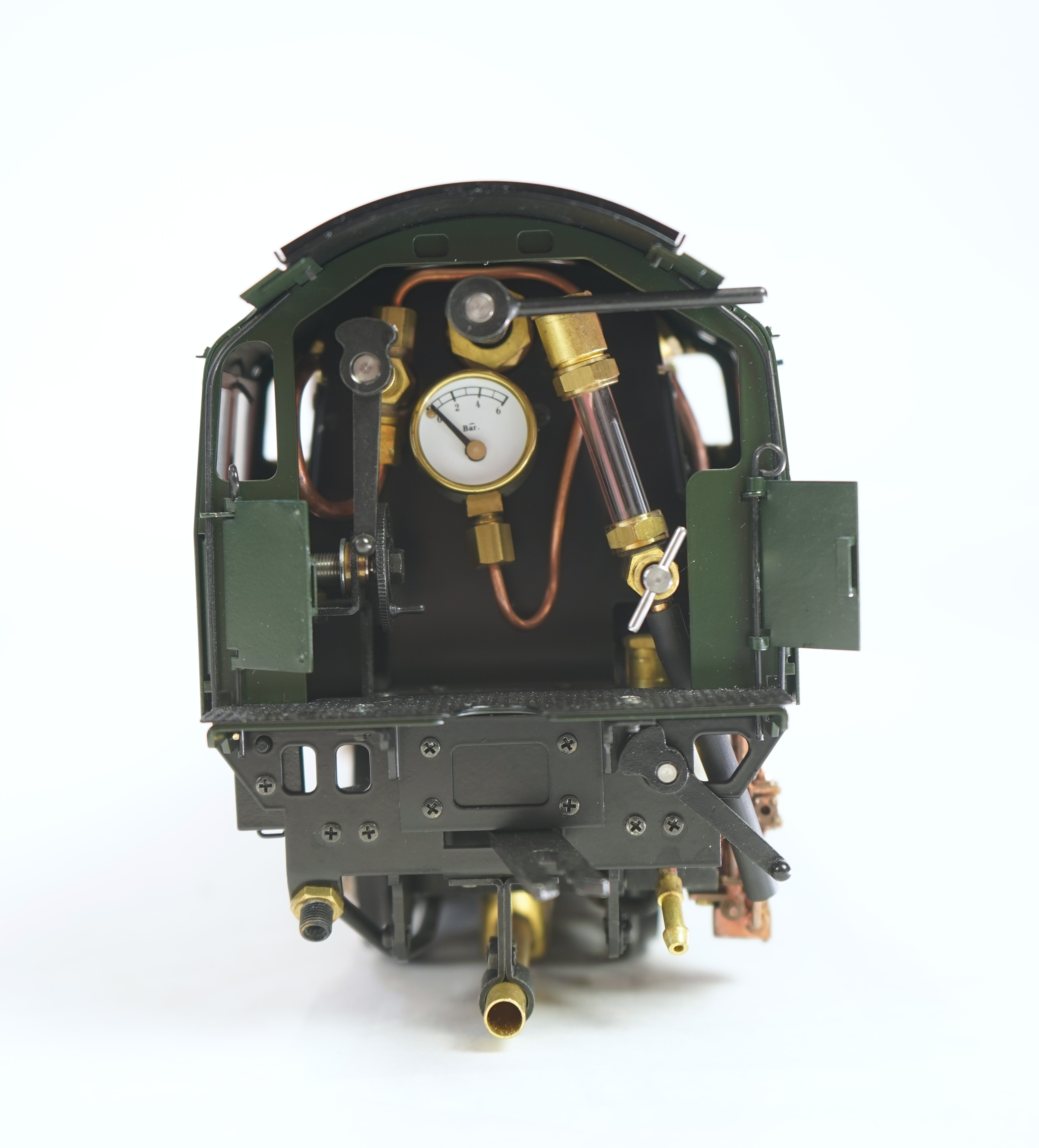 A Gauge One Aster Hobbies live steam BR Class 9F, 2-10-0 tender locomotive, Evening Star 92220, the factory ‘Built Up’ version, spirit fired working two cylinder motion, with assembly instructions, operating instructions
